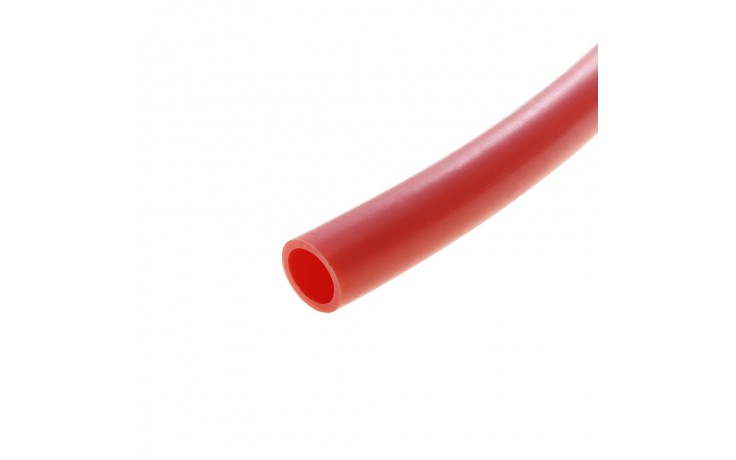 A' Grade Polyurethane Supply Tubing 1/4 OD Red 1m